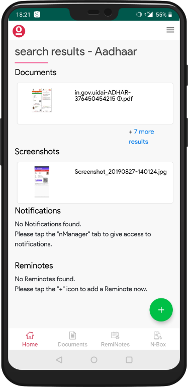 Easily find documents & search for information